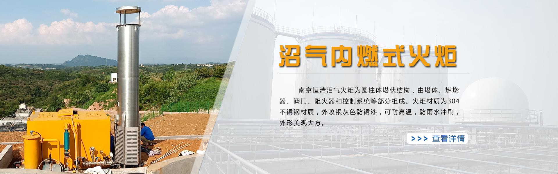 沼气内燃式火炬